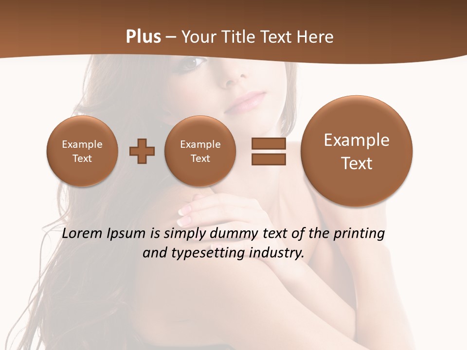 Carefree Portrait Long PowerPoint Template