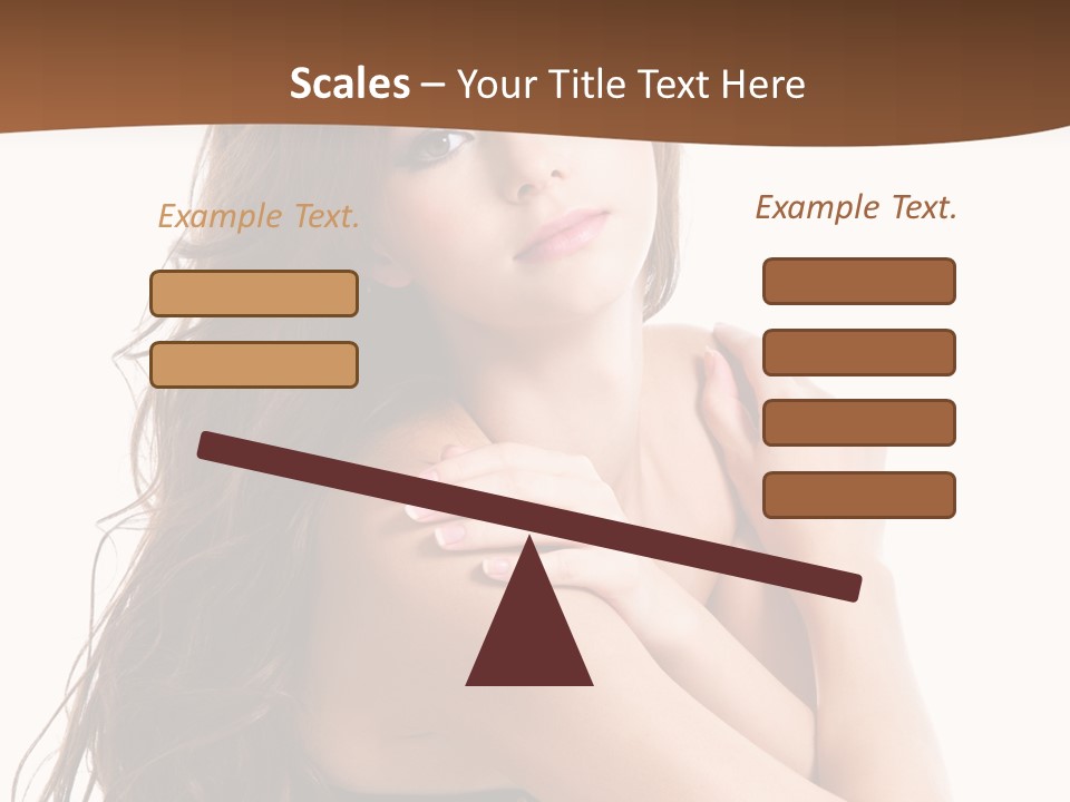 Carefree Portrait Long PowerPoint Template