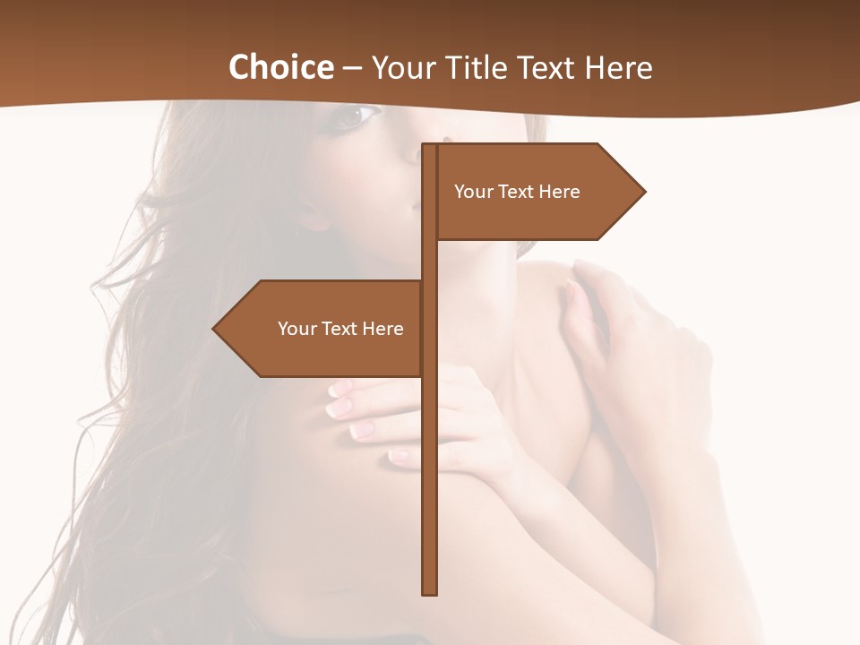 Carefree Portrait Long PowerPoint Template