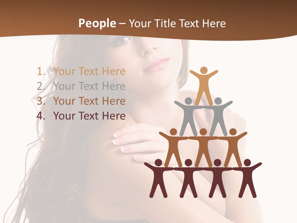 Carefree Portrait Long PowerPoint Template