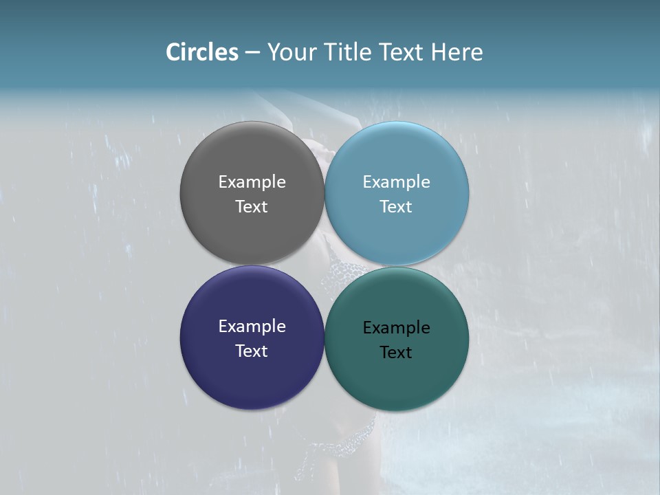 Person Relax Female PowerPoint Template