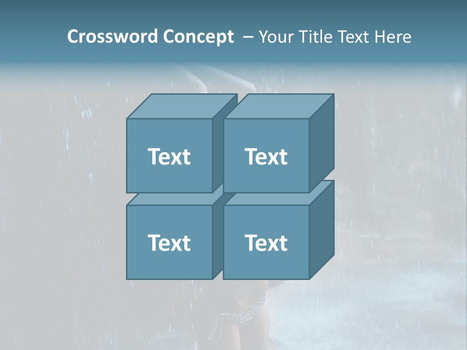 Person Relax Female PowerPoint Template