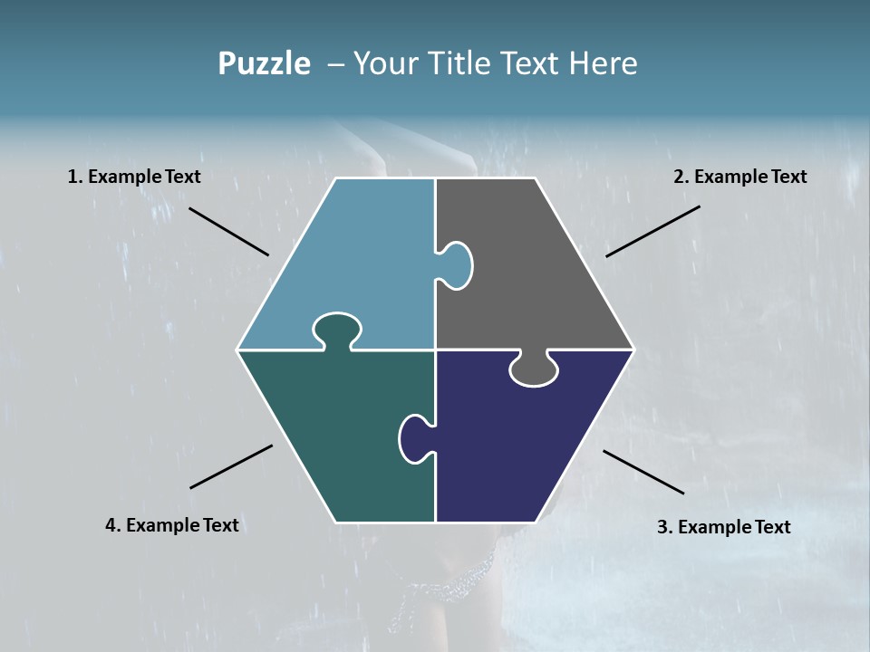 Person Relax Female PowerPoint Template