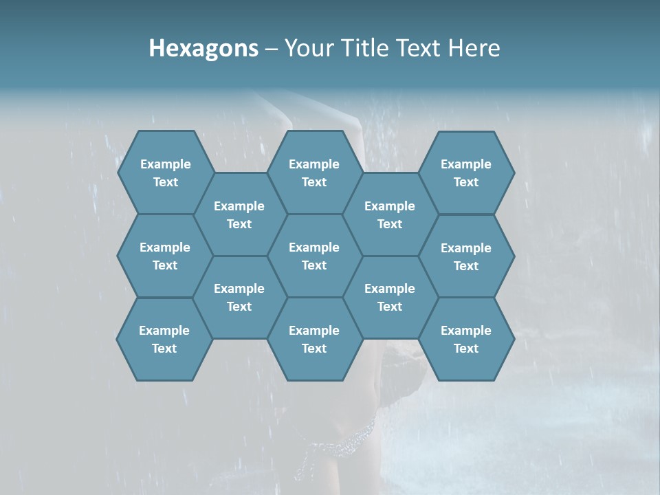 Person Relax Female PowerPoint Template