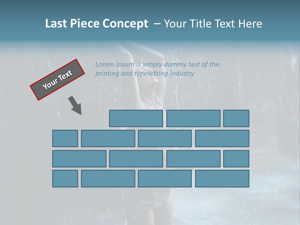 Person Relax Female PowerPoint Template