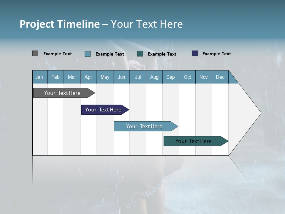 Person Relax Female PowerPoint Template
