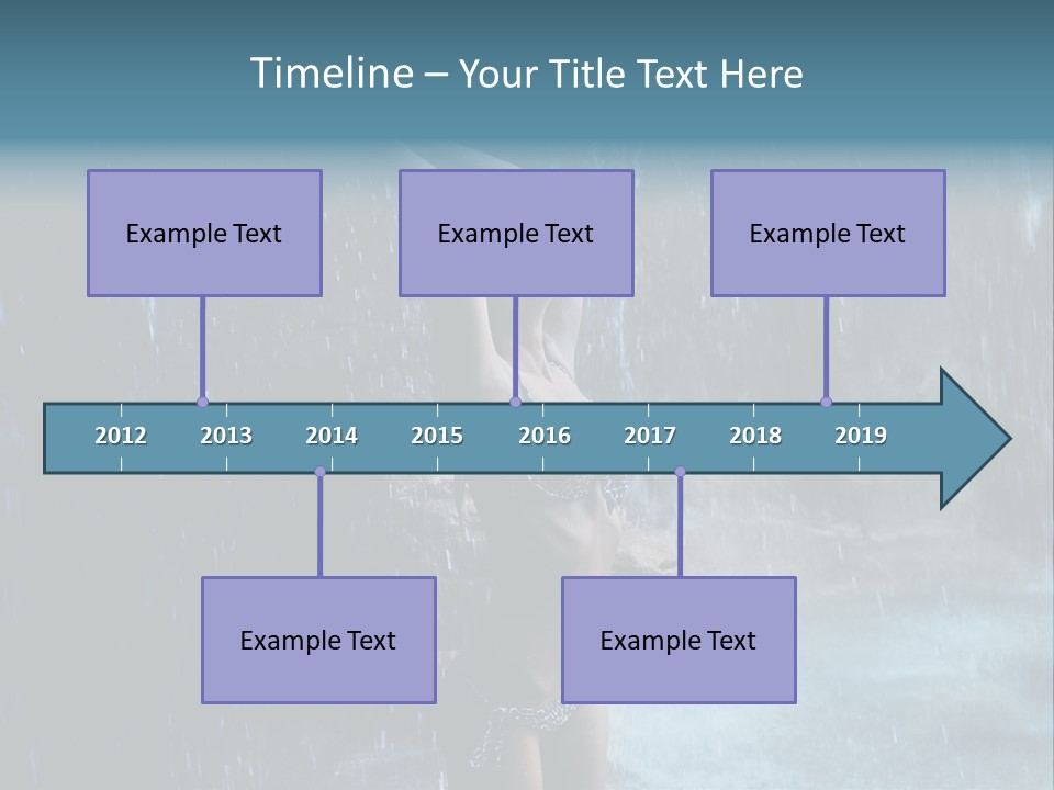 Person Relax Female PowerPoint Template