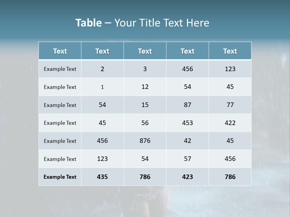 Person Relax Female PowerPoint Template