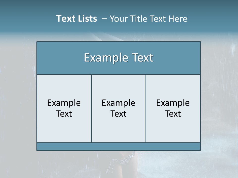 Person Relax Female PowerPoint Template