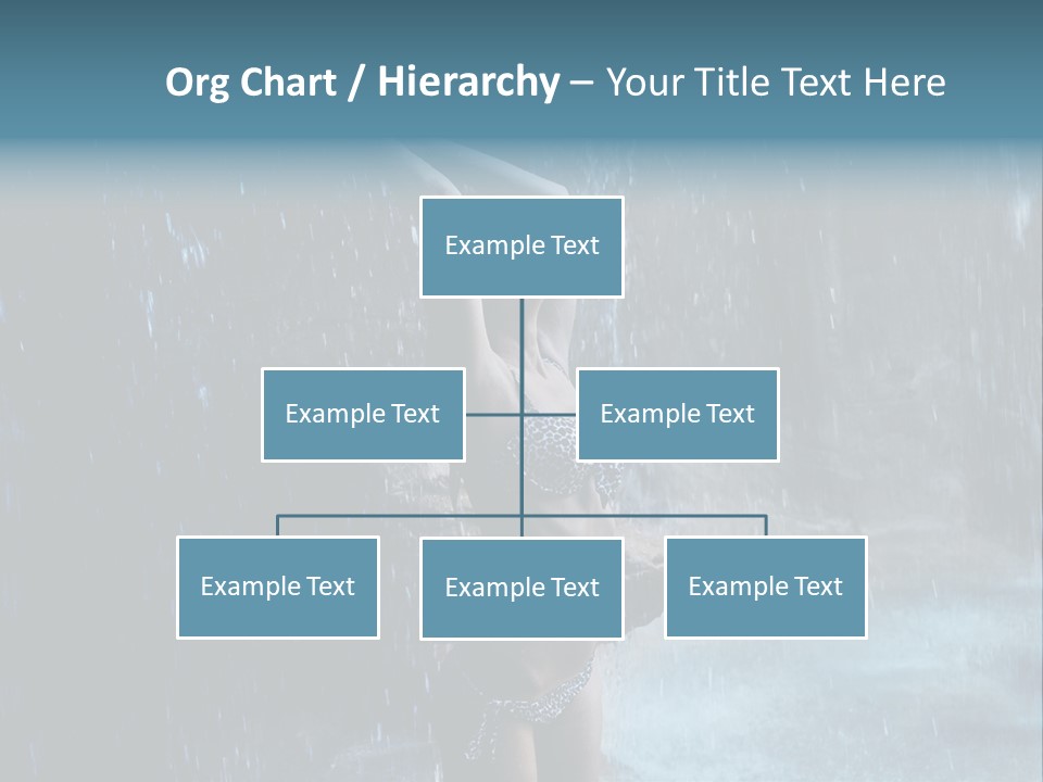 Person Relax Female PowerPoint Template