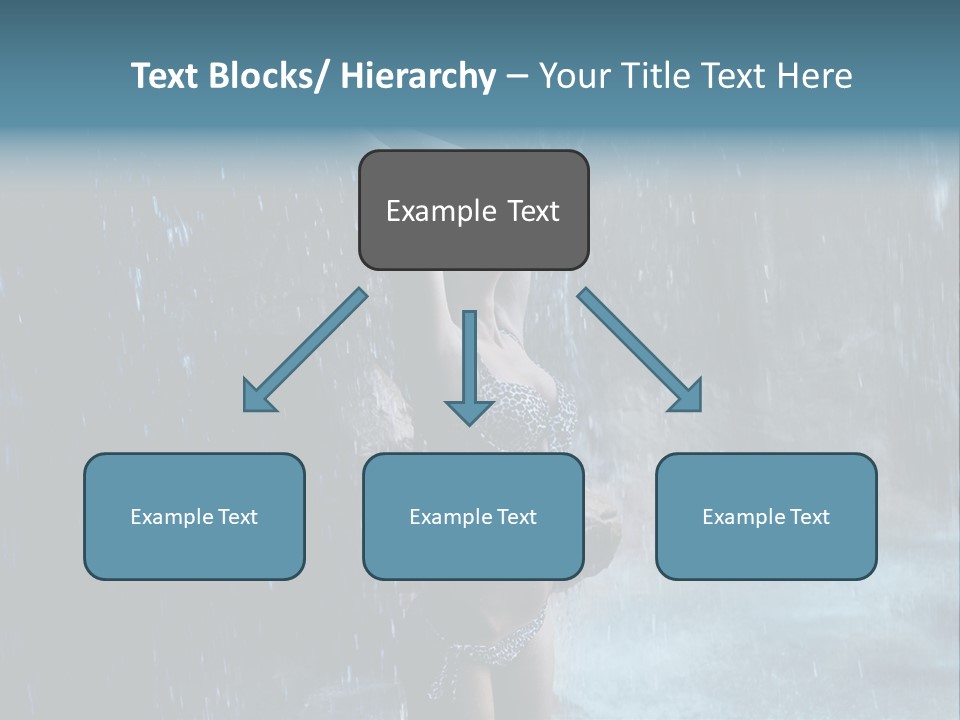 Person Relax Female PowerPoint Template