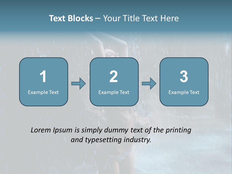 Person Relax Female PowerPoint Template