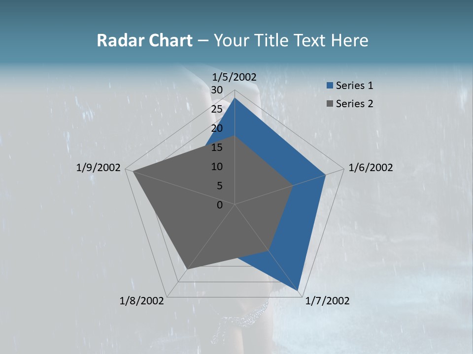 Person Relax Female PowerPoint Template