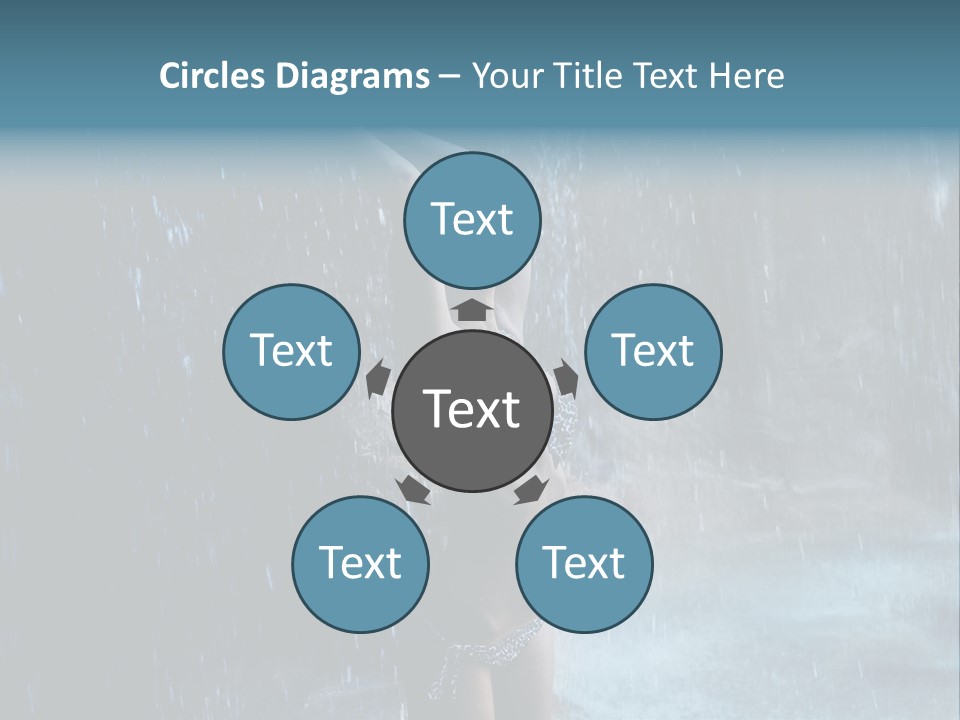 Person Relax Female PowerPoint Template