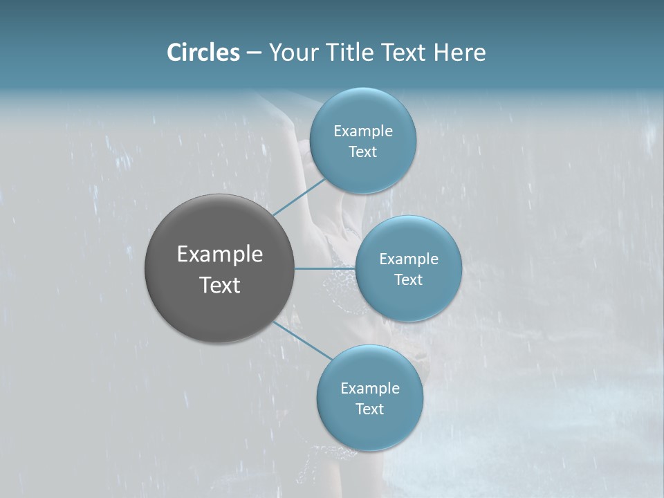 Person Relax Female PowerPoint Template