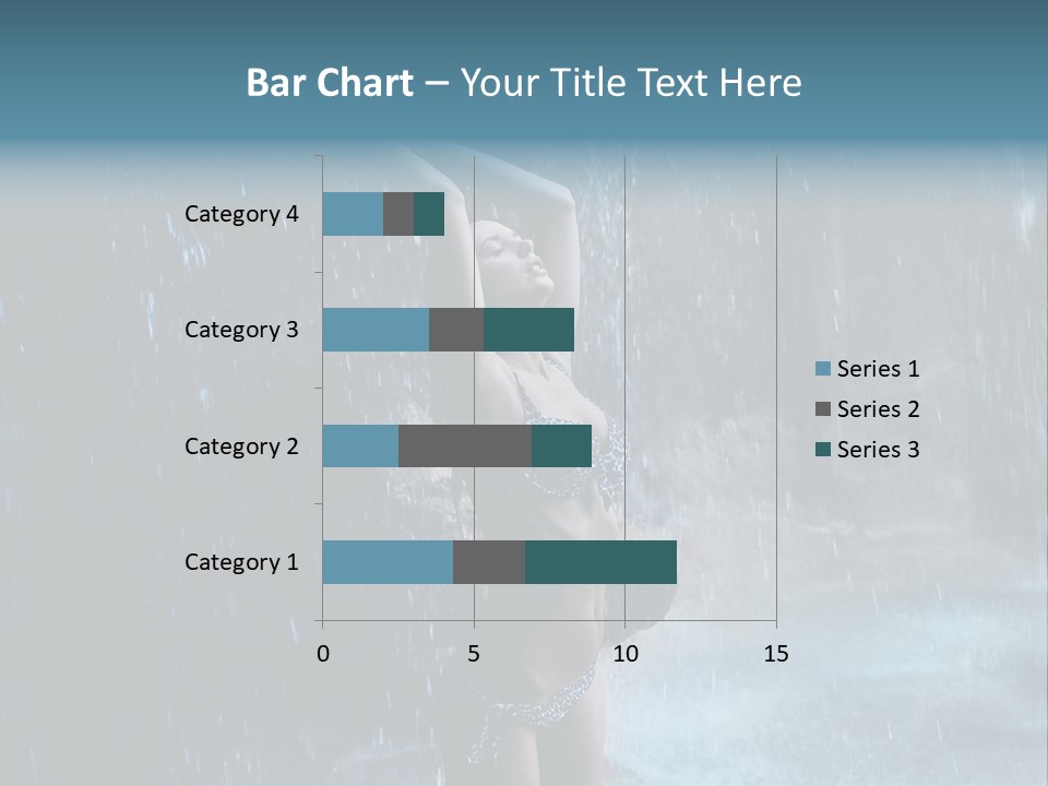 Person Relax Female PowerPoint Template