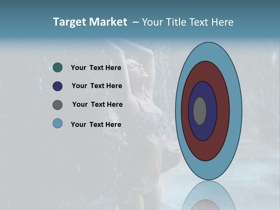 Person Relax Female PowerPoint Template