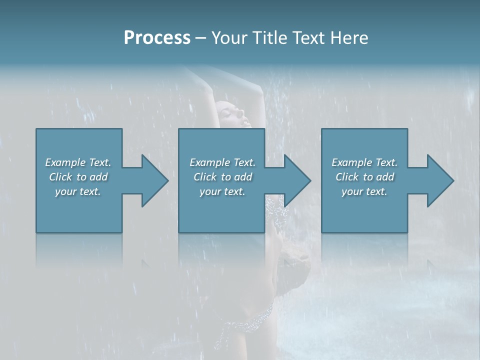 Person Relax Female PowerPoint Template