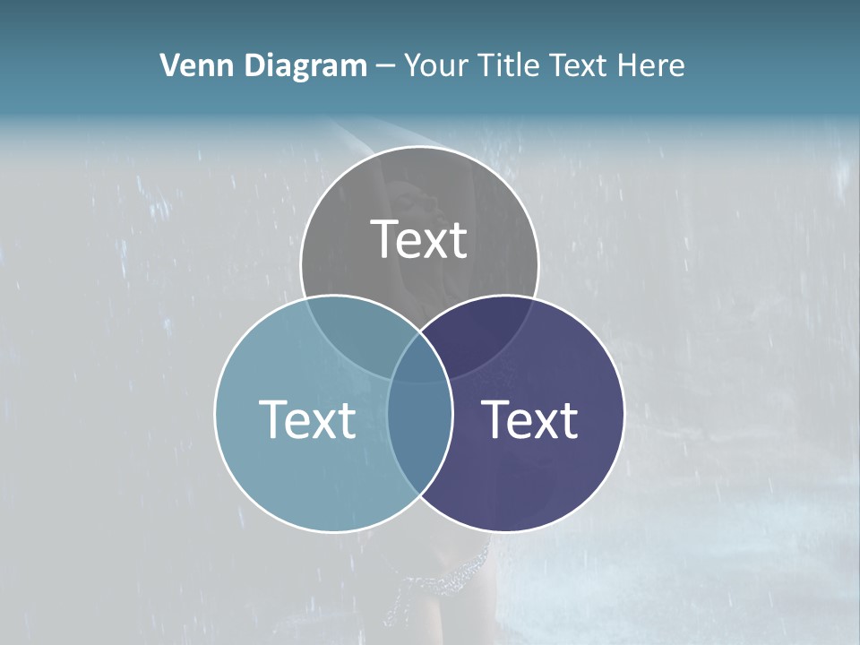 Person Relax Female PowerPoint Template