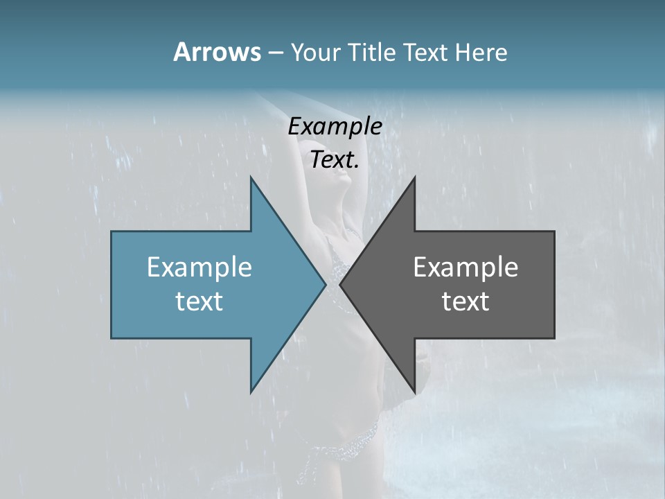 Person Relax Female PowerPoint Template