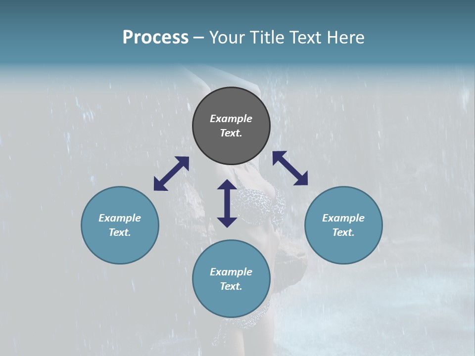 Person Relax Female PowerPoint Template