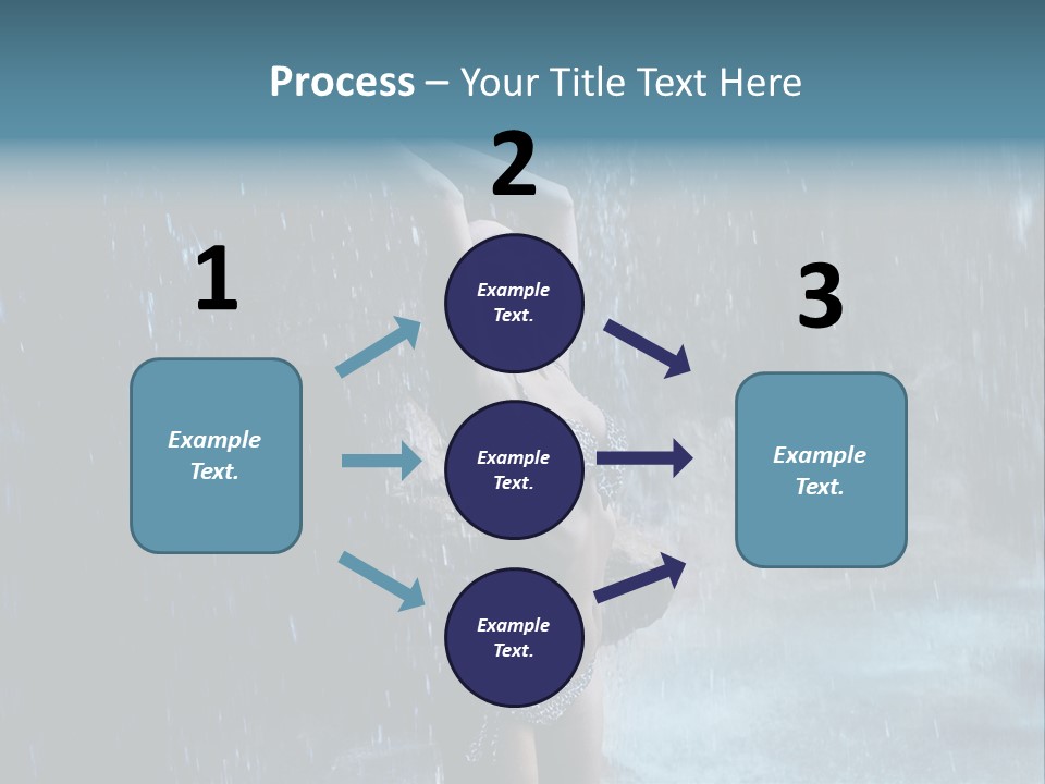 Person Relax Female PowerPoint Template