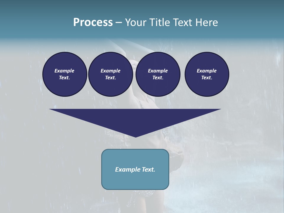 Person Relax Female PowerPoint Template