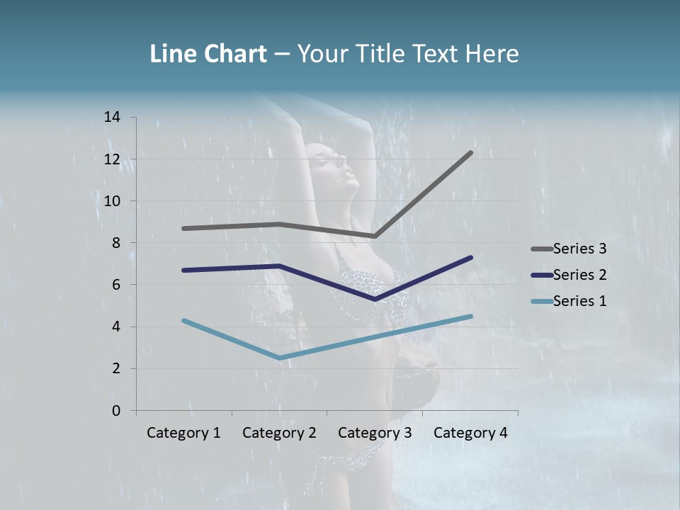 Person Relax Female PowerPoint Template