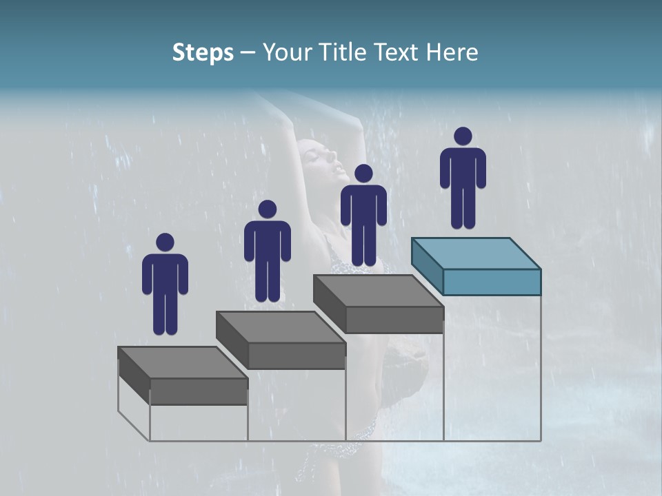 Person Relax Female PowerPoint Template