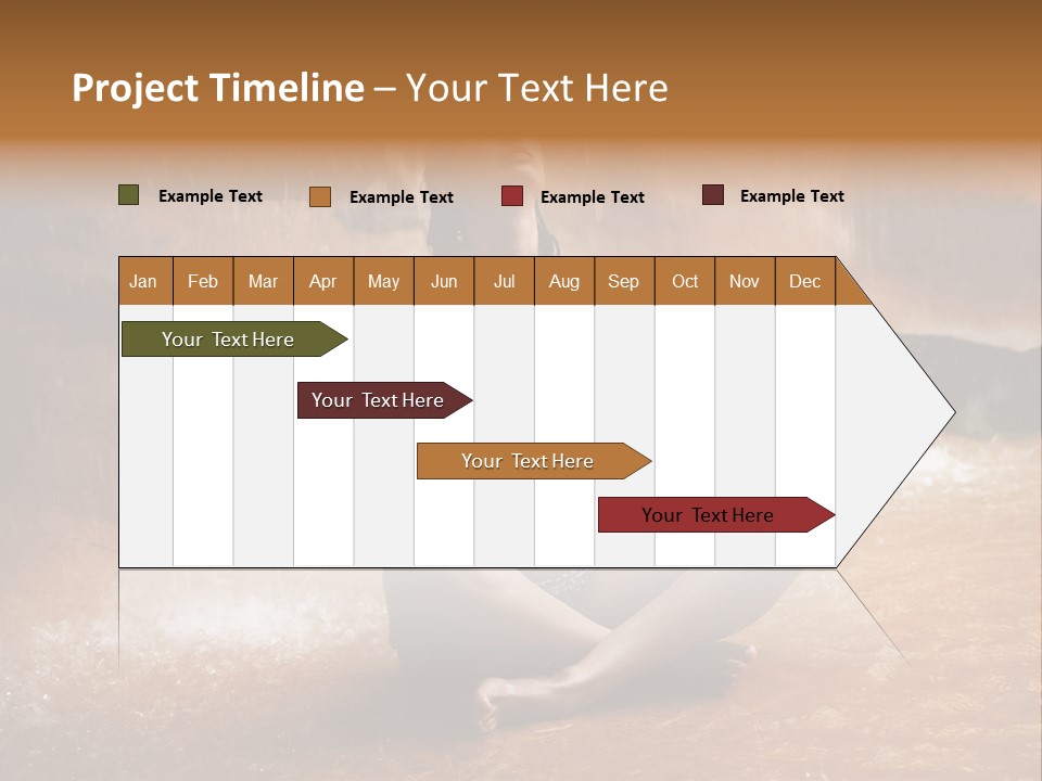 Splash Spa Meditating PowerPoint Template