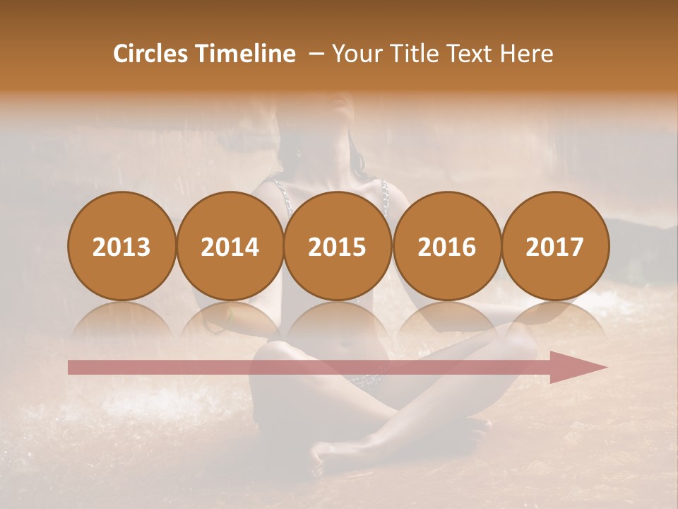 Splash Spa Meditating PowerPoint Template