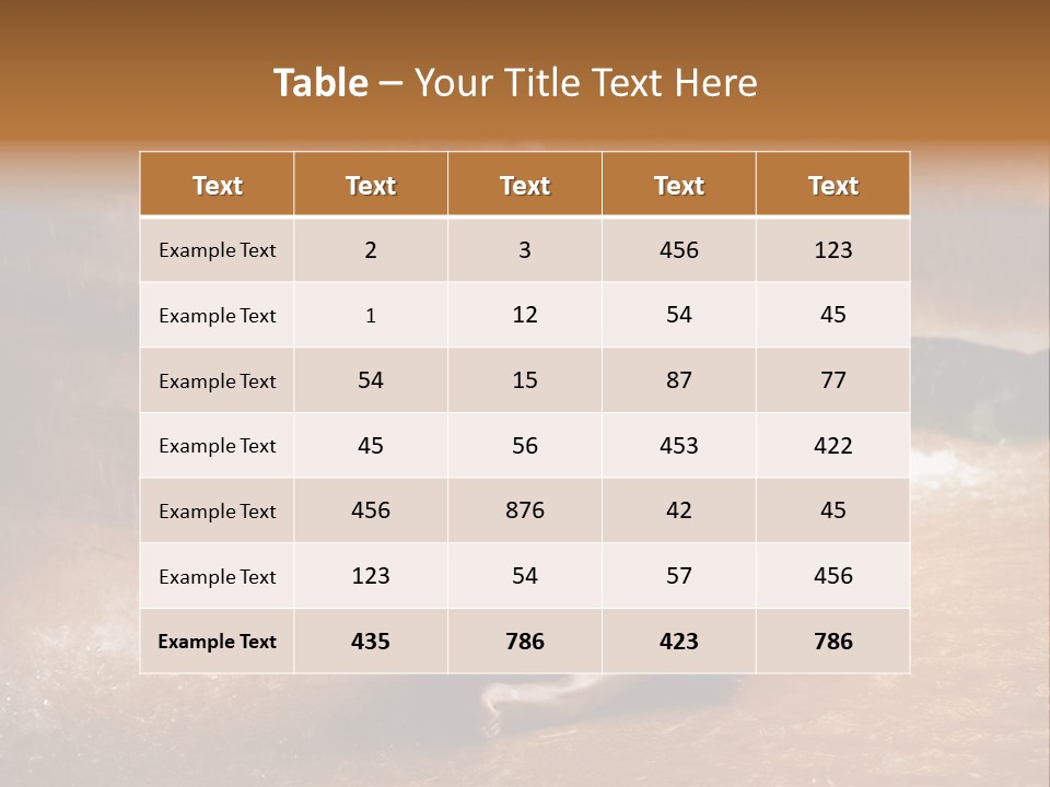 Splash Spa Meditating PowerPoint Template