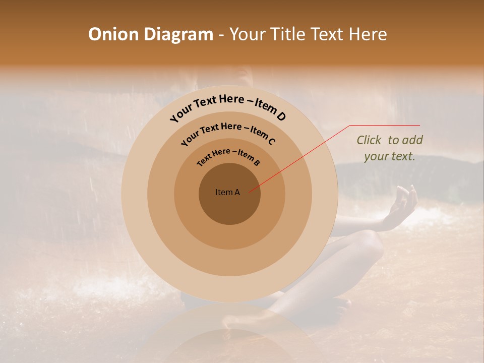 Splash Spa Meditating PowerPoint Template