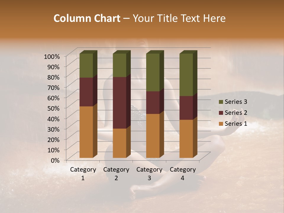 Splash Spa Meditating PowerPoint Template