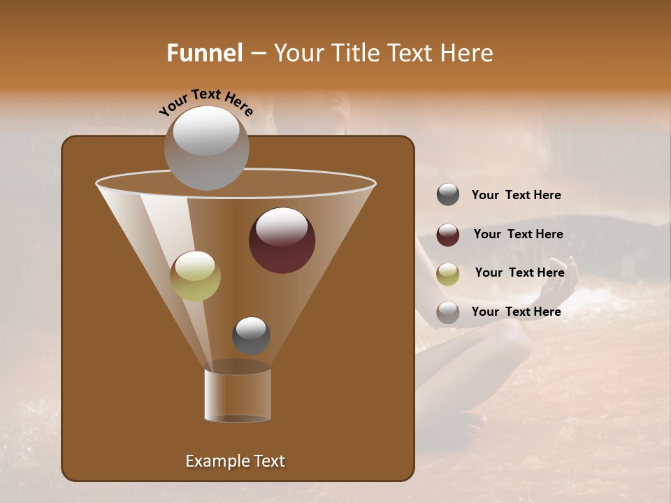 Splash Spa Meditating PowerPoint Template