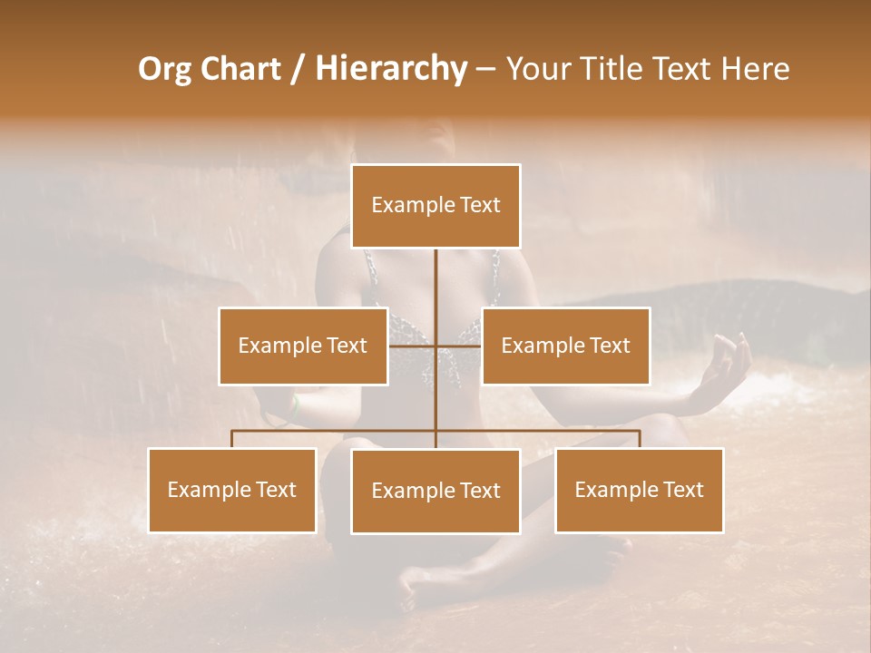 Splash Spa Meditating PowerPoint Template