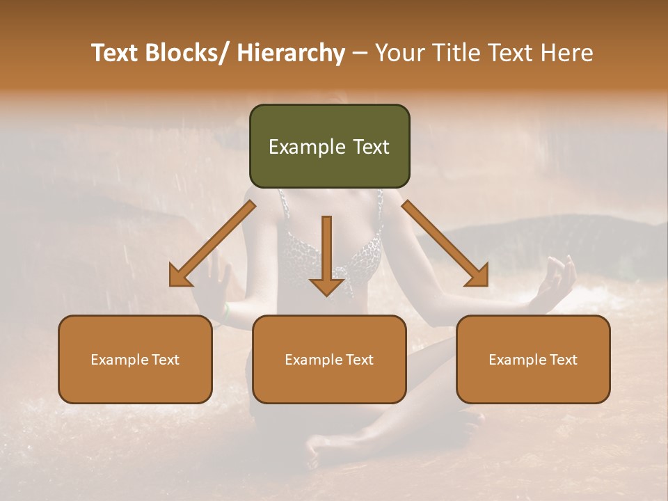 Splash Spa Meditating PowerPoint Template