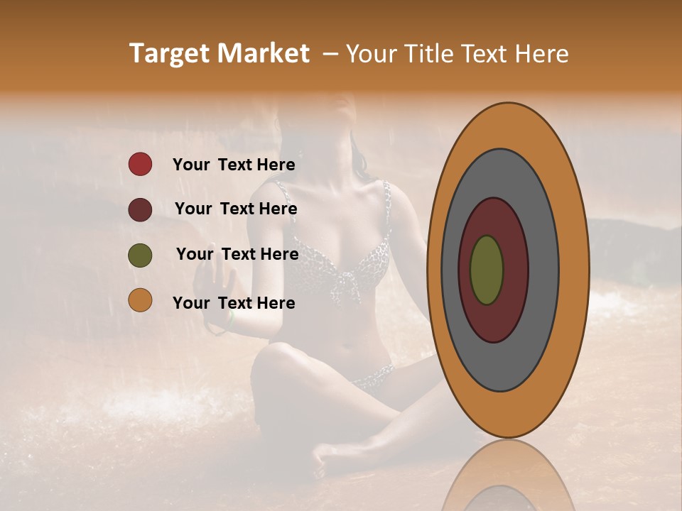 Splash Spa Meditating PowerPoint Template