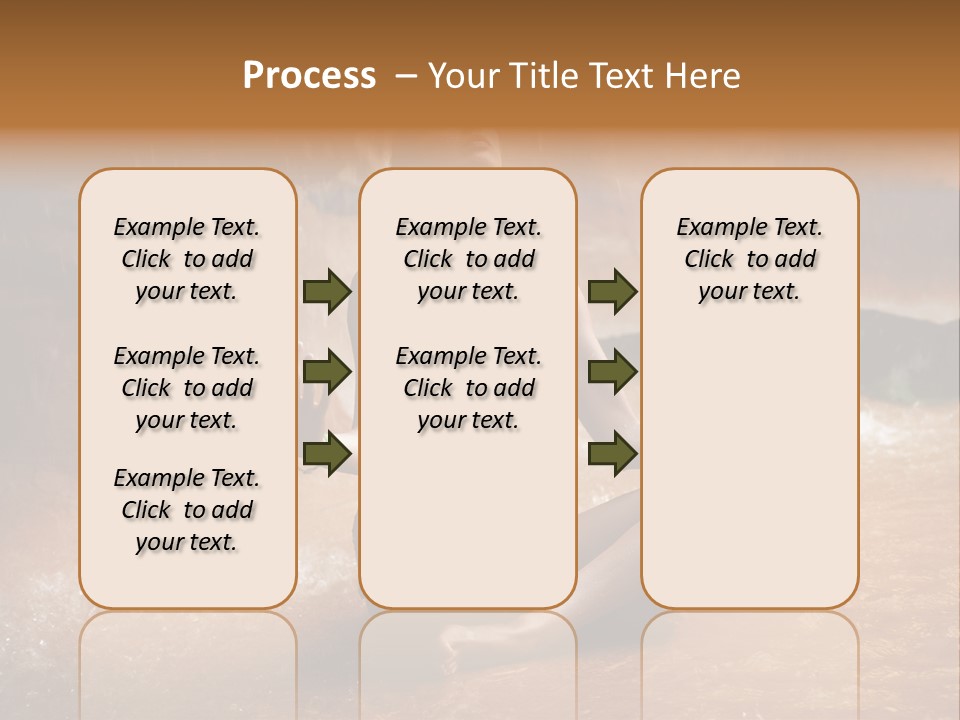 Splash Spa Meditating PowerPoint Template