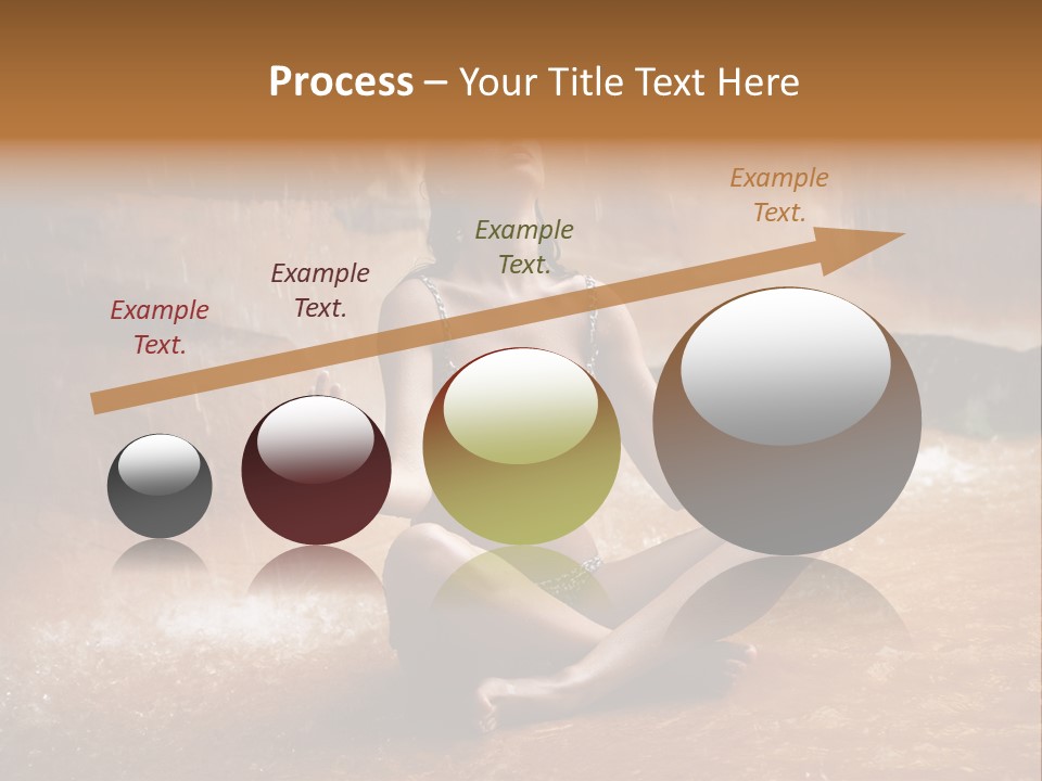 Splash Spa Meditating PowerPoint Template