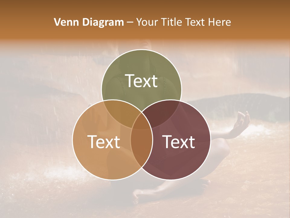 Splash Spa Meditating PowerPoint Template