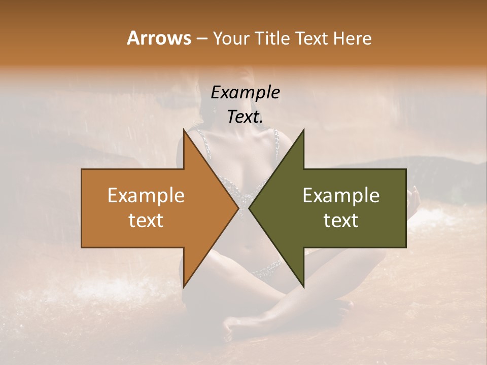 Splash Spa Meditating PowerPoint Template