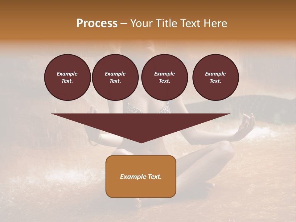 Splash Spa Meditating PowerPoint Template
