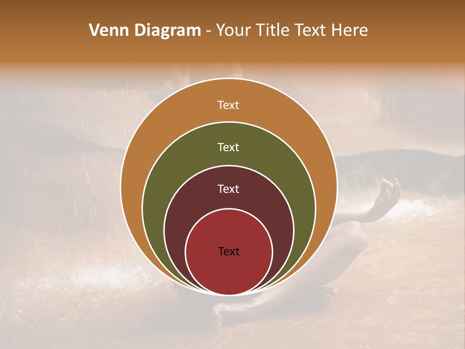 Splash Spa Meditating PowerPoint Template