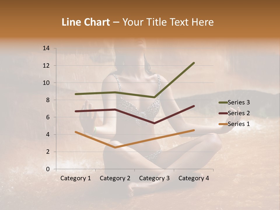 Splash Spa Meditating PowerPoint Template