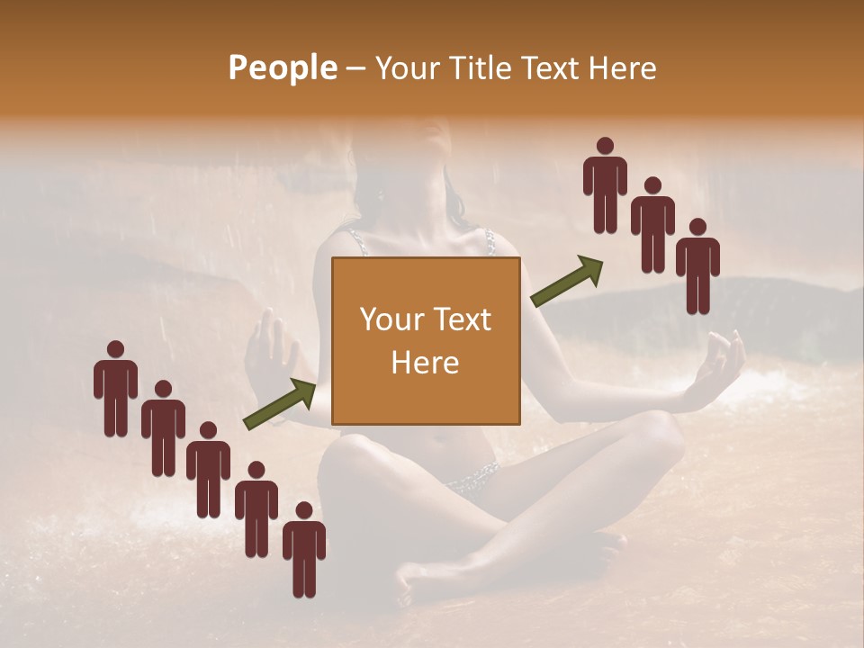 Splash Spa Meditating PowerPoint Template