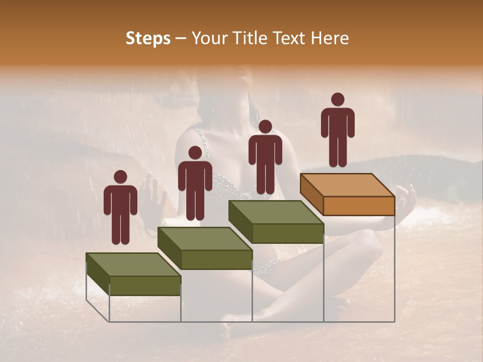Splash Spa Meditating PowerPoint Template