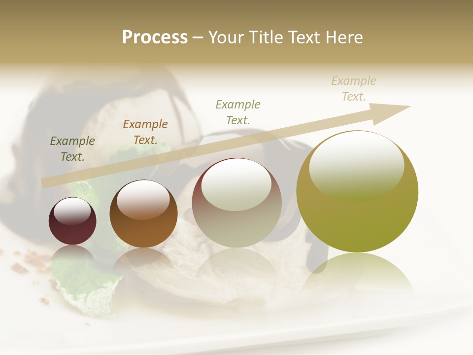 Isolated Border Dessert PowerPoint Template