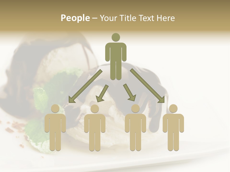 Isolated Border Dessert PowerPoint Template