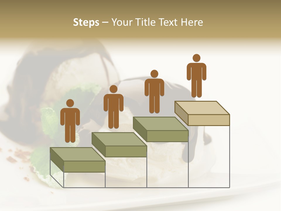 Isolated Border Dessert PowerPoint Template